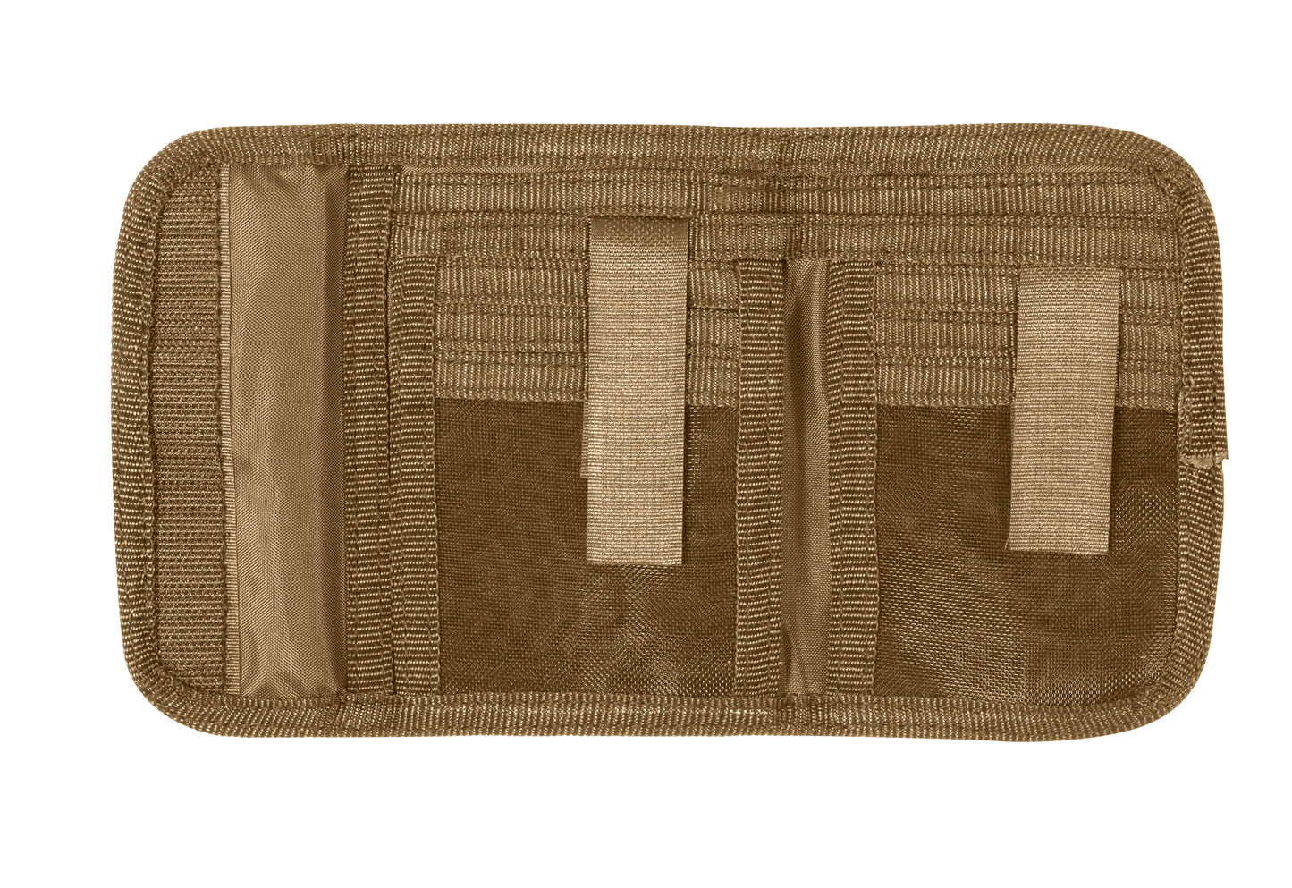Deluxe Commando Tri-Fold Wallet with 11 Compartments & ID Badge Holder
