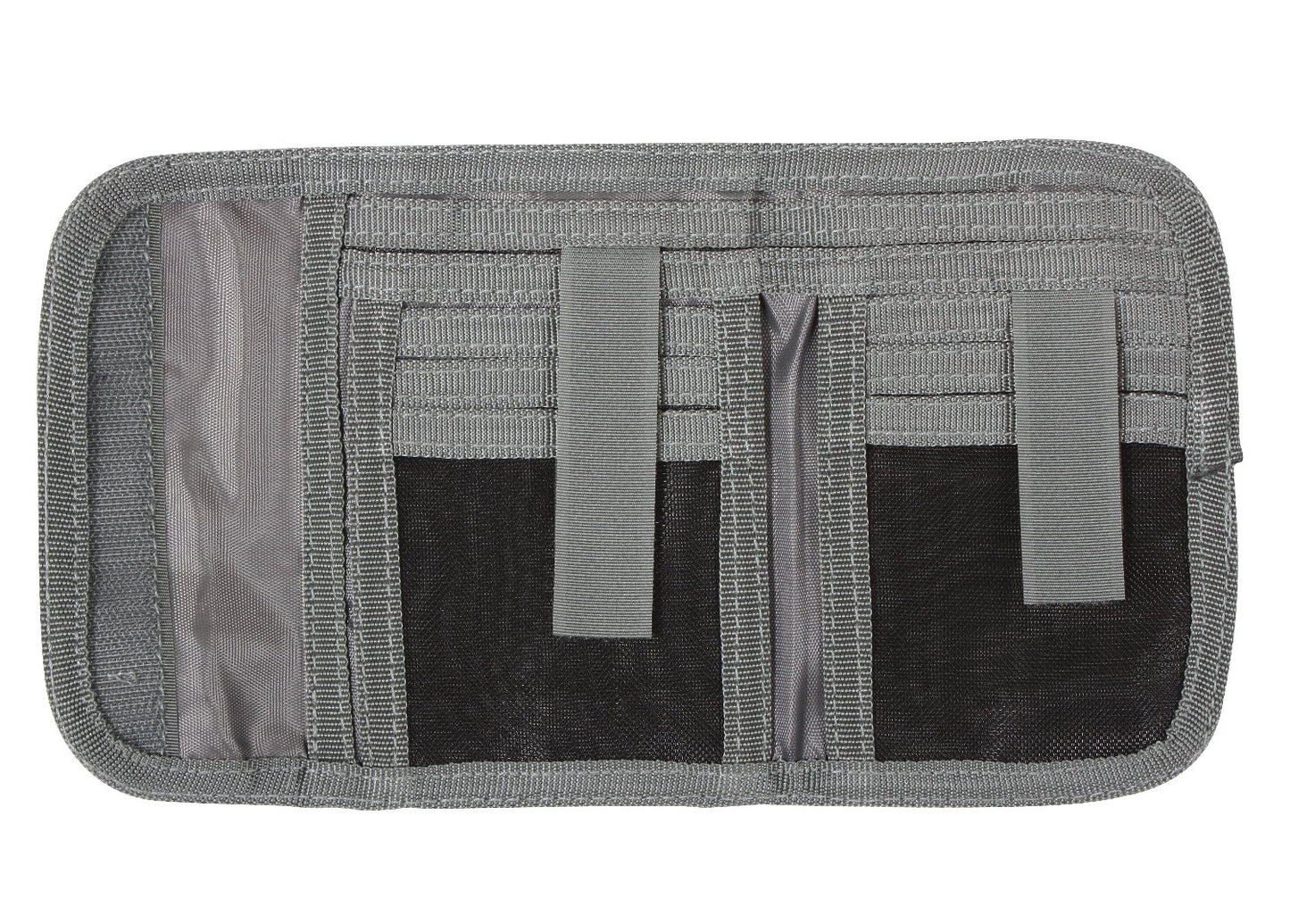 Deluxe Commando Tri-Fold Wallet with 11 Compartments & ID Badge Holder