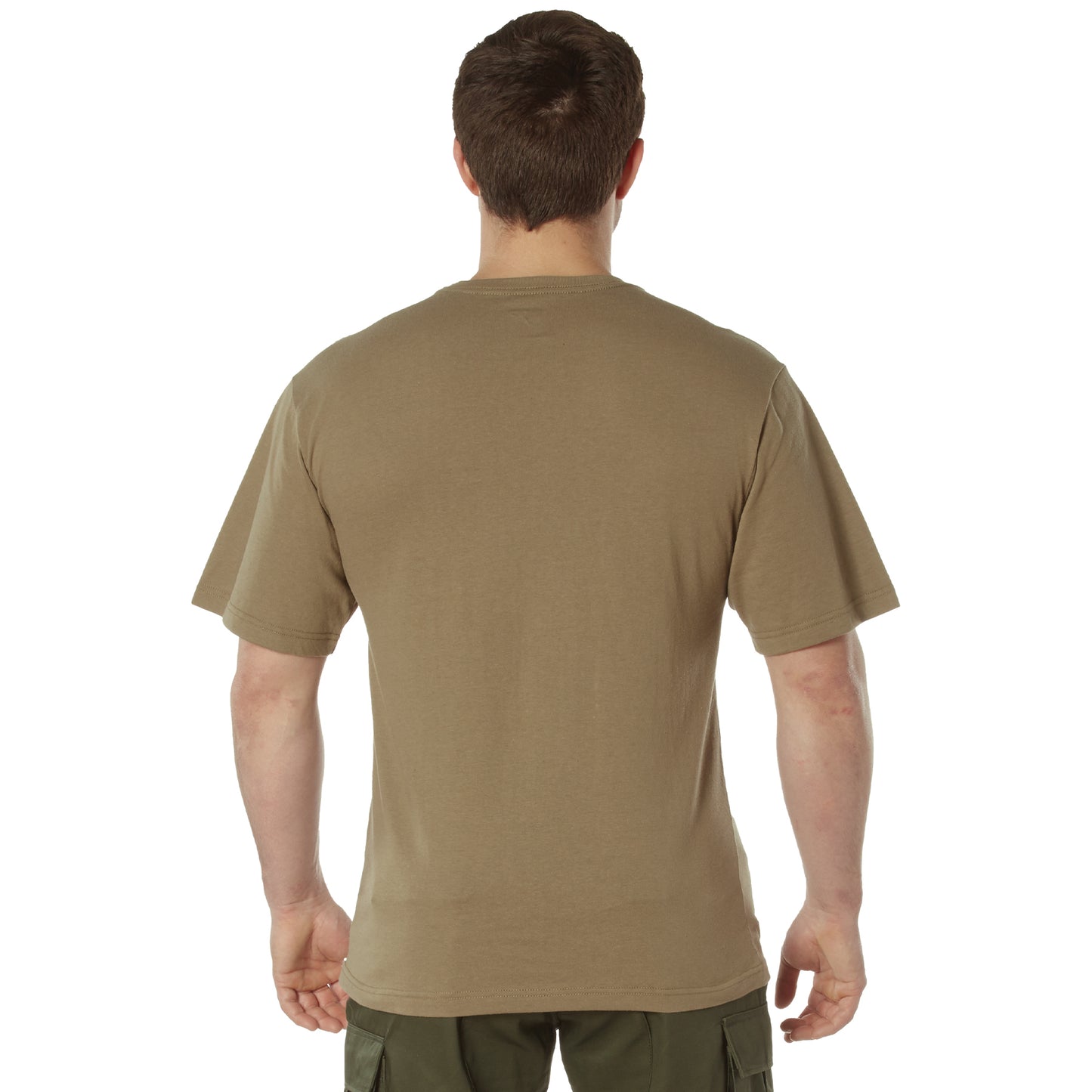 Rothco Full Comfort Fit T-Shirt Lightweight Poly/Cotton Men's Tee