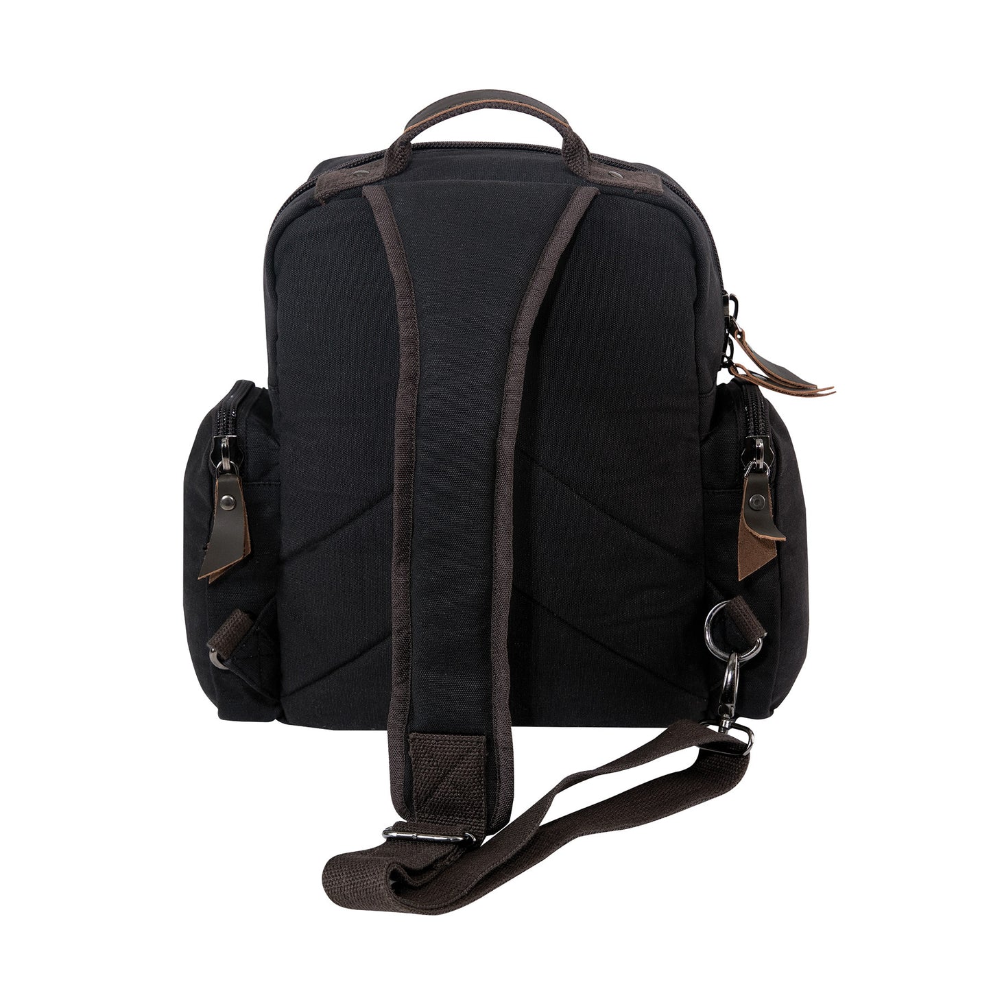 Vintage Canvas Sling Style Backpack - Hiking Travel School