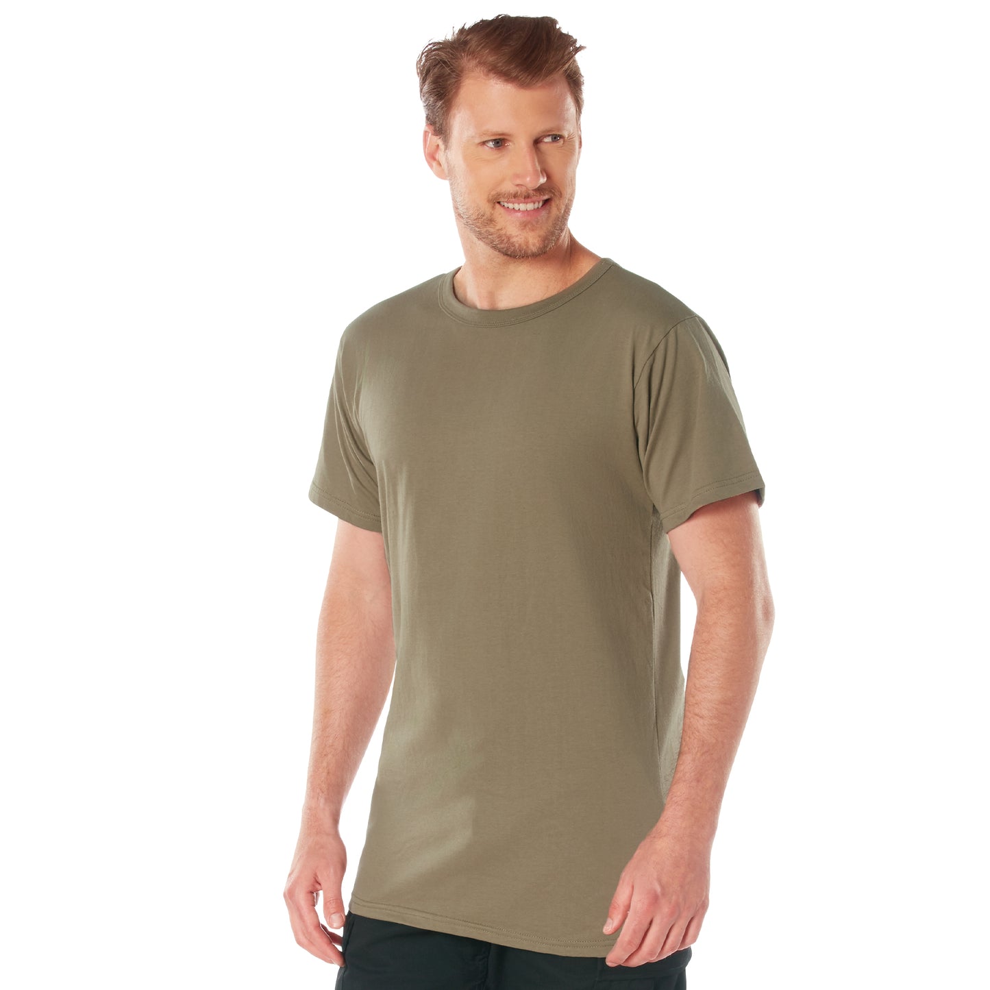 T-Shirt Variety 5 Pack All Five Solid Color 100% Cotton Short Sleeve Tees
