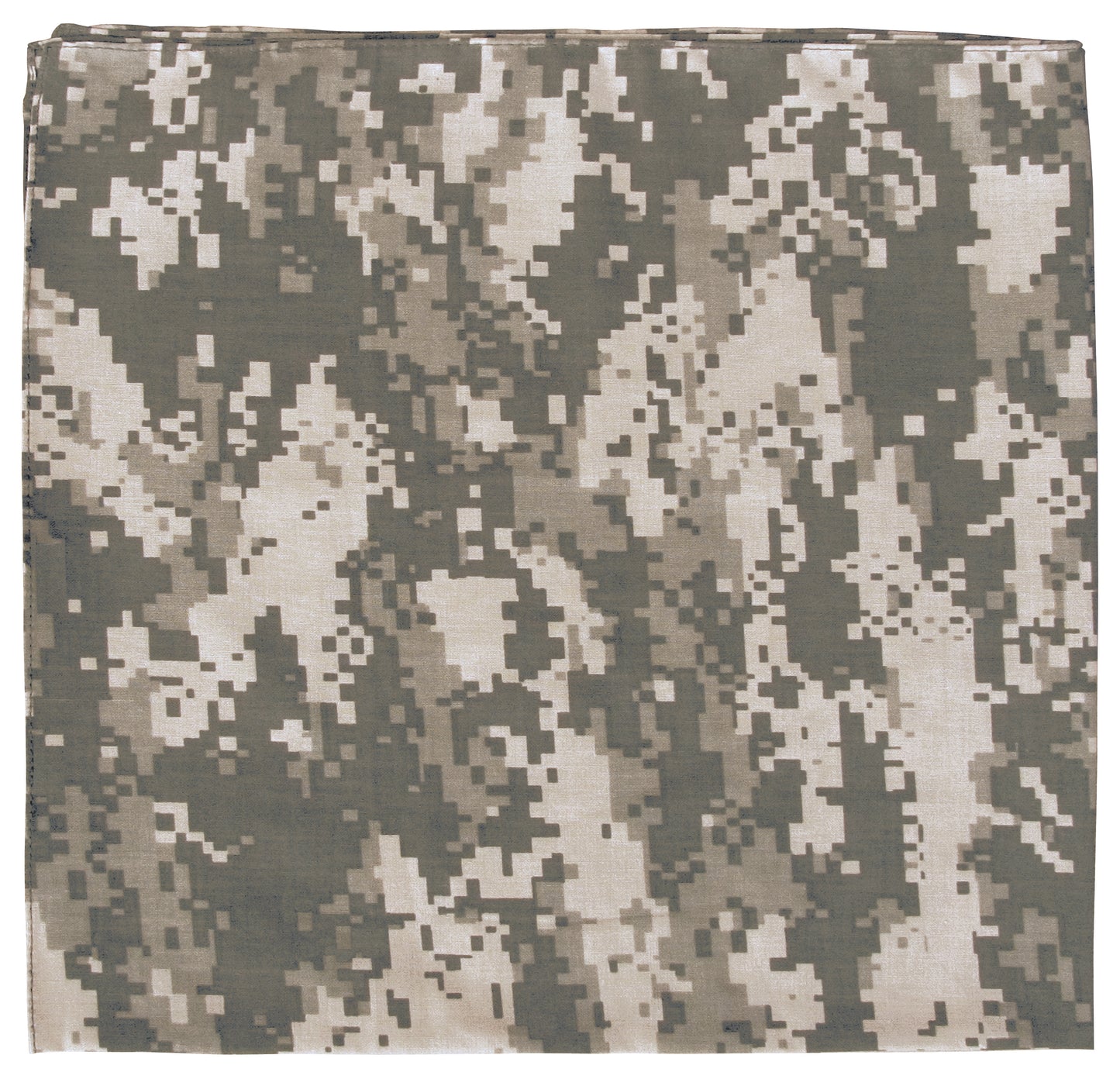 ACU Digital Camo Bandana 6-Pack Face Mask Headband & Skull Cap 22"x22"