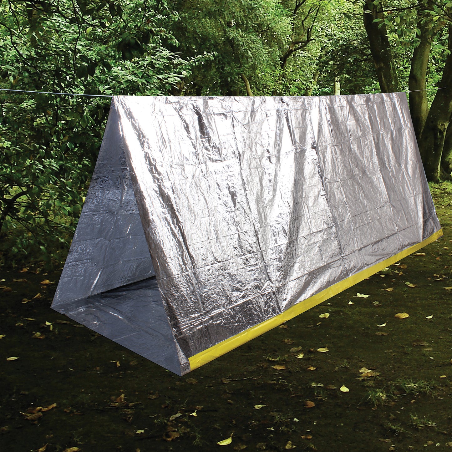 Survival Tent Emergency Heat Reflective Lightweight 2 Man Camping Shelter
