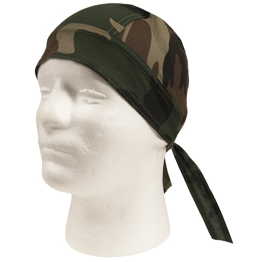 Headwraps - Camo Camouflage - All Colors - Do-Rag, Biker Bandana