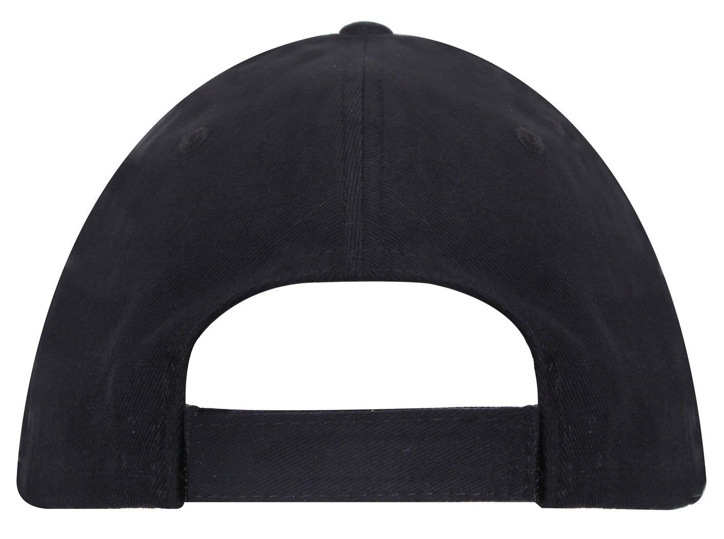 "USMC" Black Cap - Gold Logo And Insignia Baseball Hat