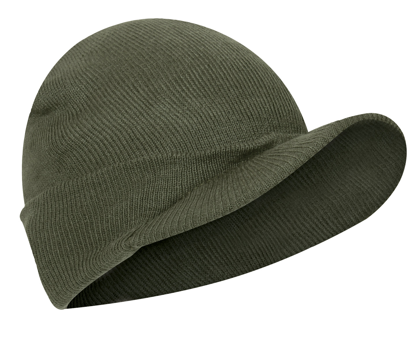 Winter Deluxe Jeep Hat Hats w/ Brim Visor Acrylic Beanie Watch Cap Covers Ears