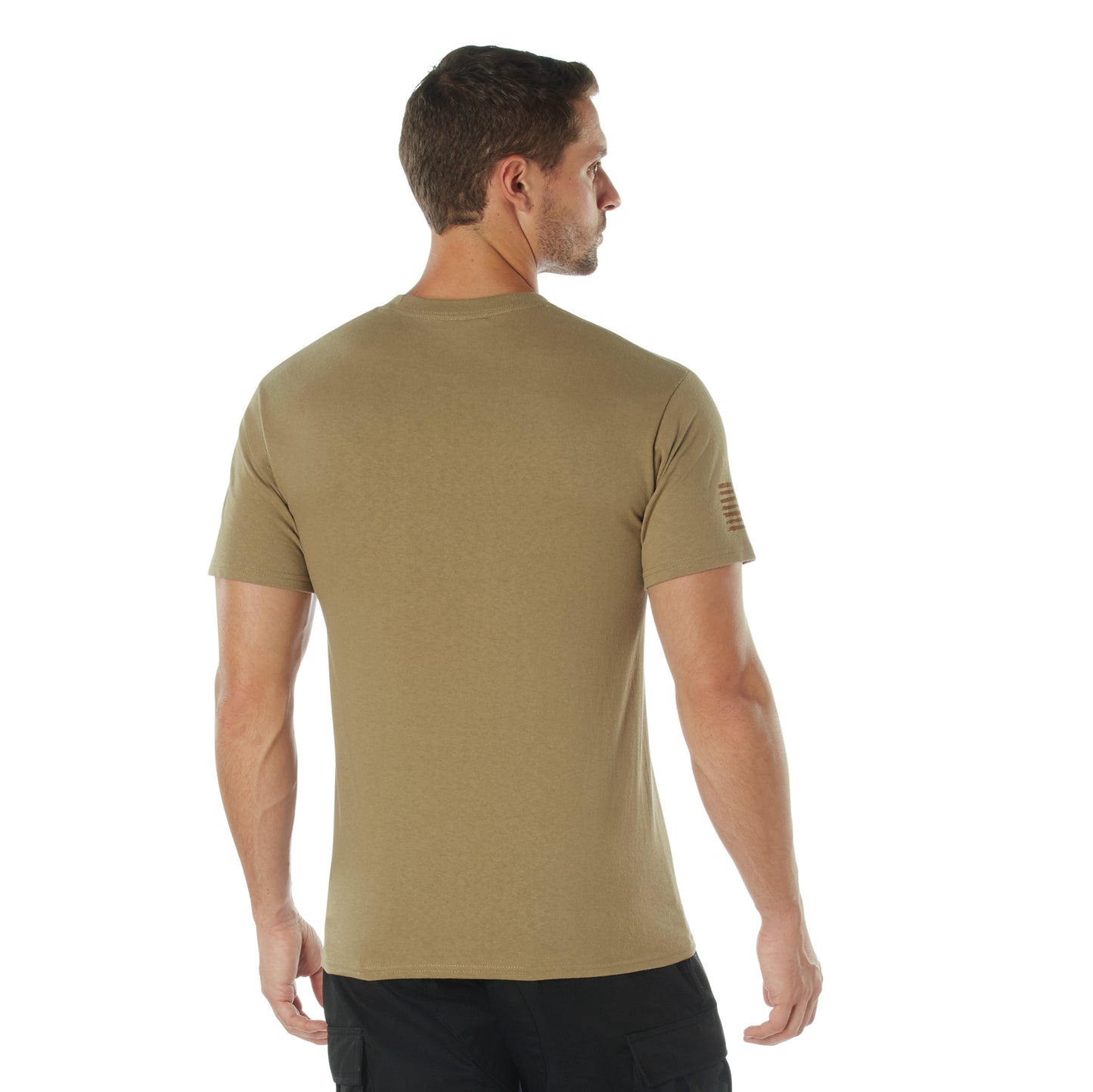 Men's US Flag and USMC Eagle with Globe & Anchor T Shirt