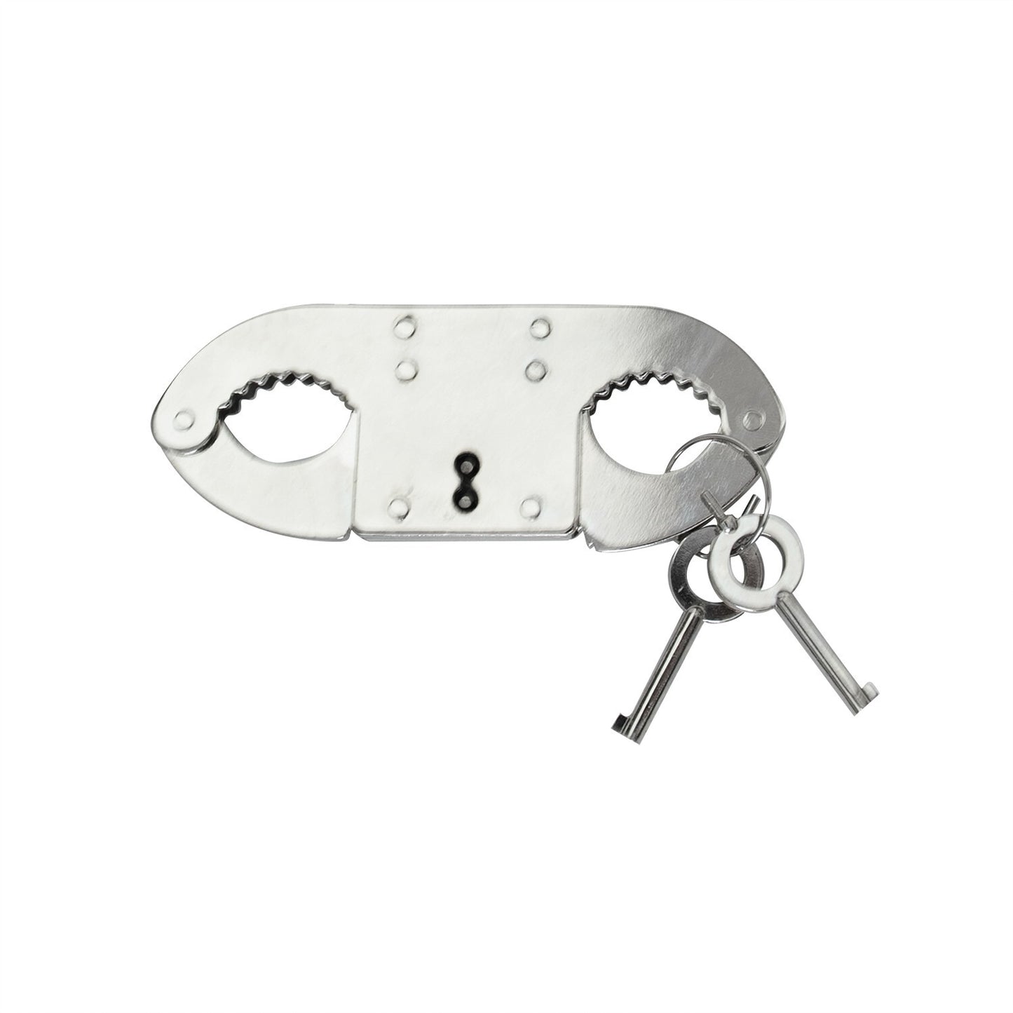 Rothco Law Enforcement Thumbcuffs - Steel / Nickel Plated Finger Restraints