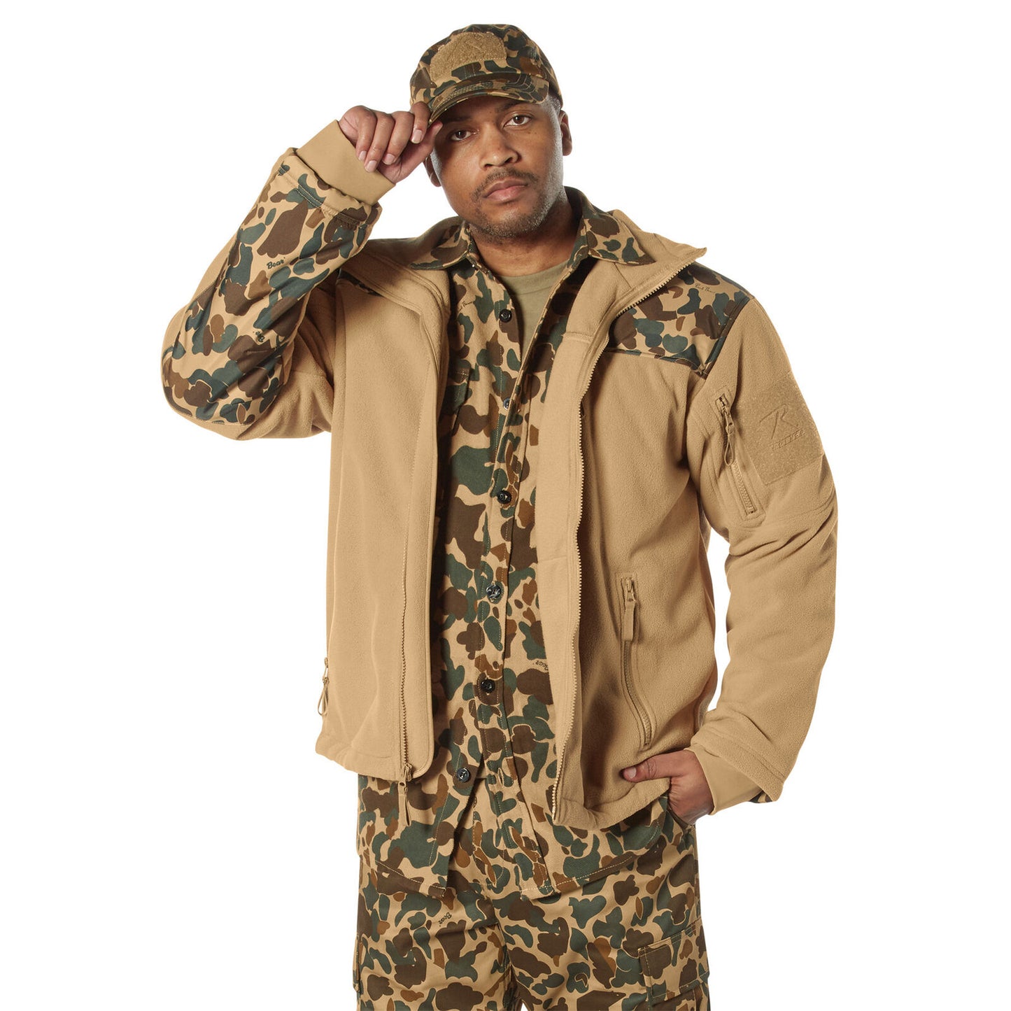 Rothco X Bear Archery Fred Bear Camouflage Flannel Shirt Hunting & Fishing Wear