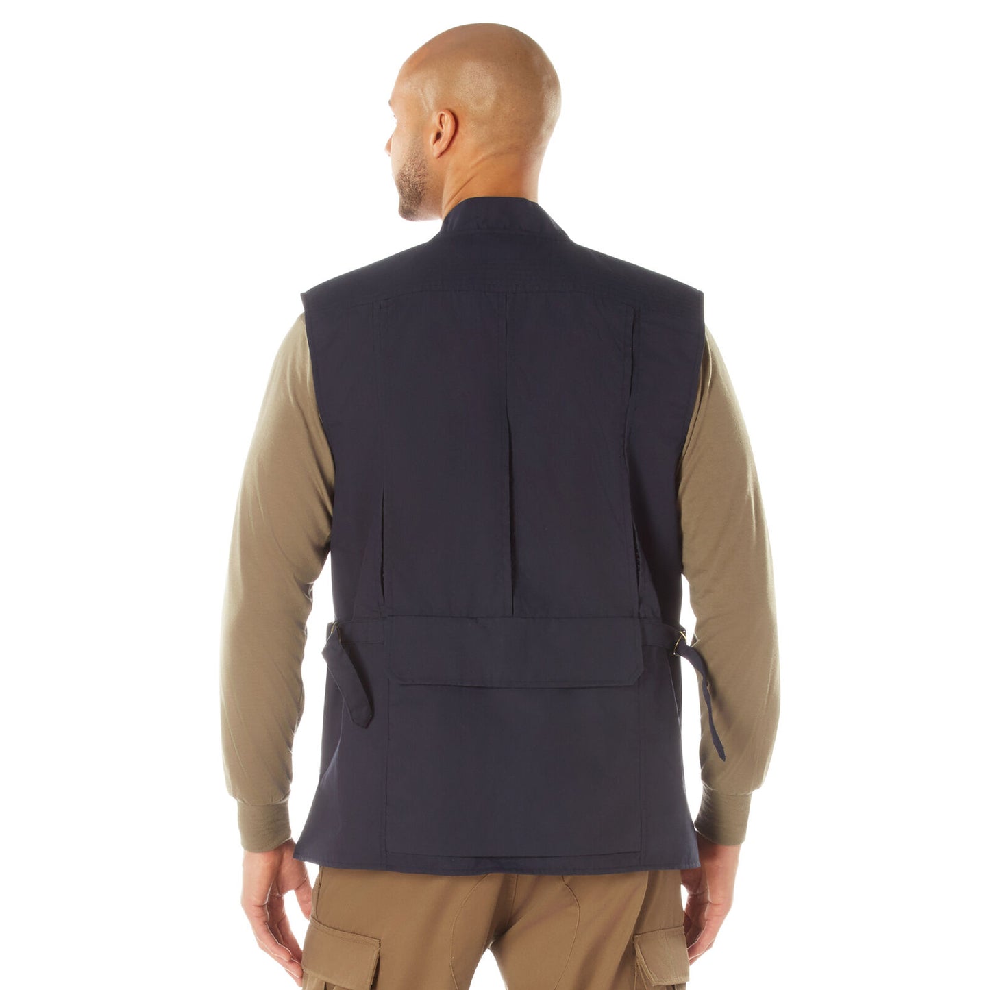 Men's Plainclothes Concealed Carry Vest in Midnight Navy Blue