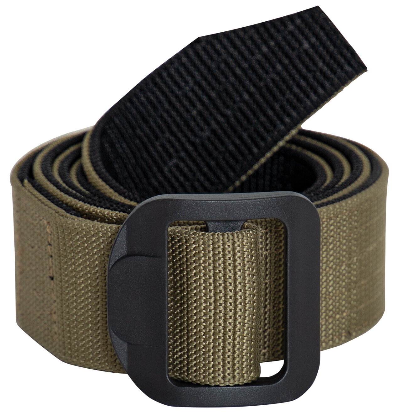 Black Coyote Reversible 1 1/2" Wide Riggers Belt - Airport Friendly Belt