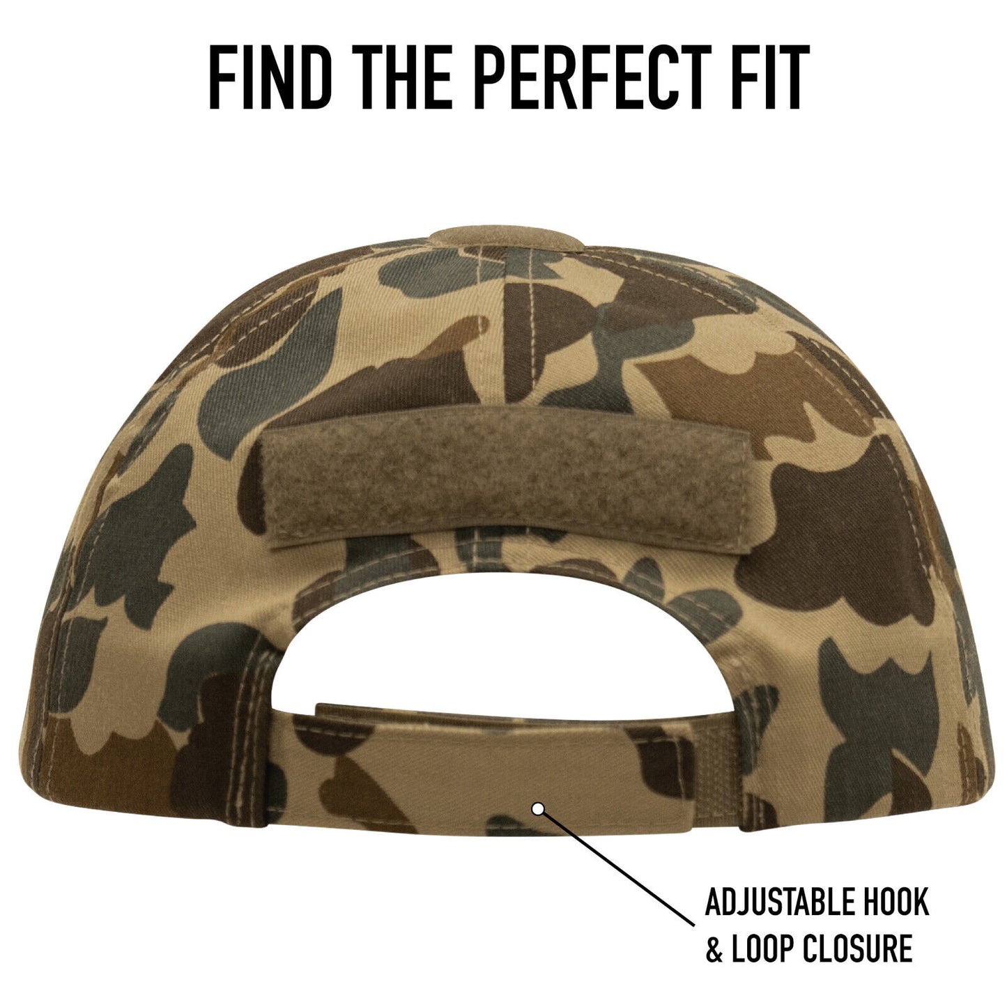 Rothco X Bear Archery Fred Bear Camo Tactical Operator Camouflage Baseball Cap