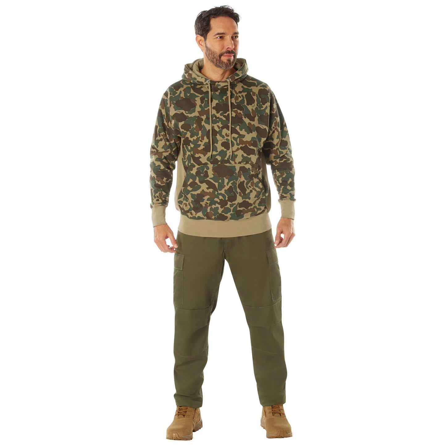 Rothco X Bear Archery Fred Bear Camo Every Day Hoodie - Camouflage Pullover Hood