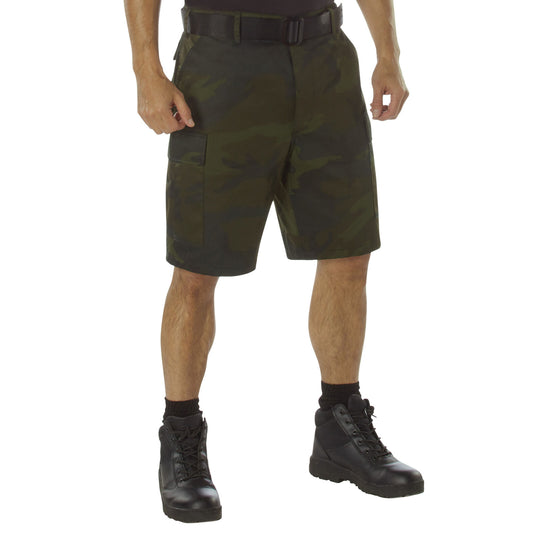 Rothco Men's Midnight Woodland Camo BDU Tactical Shorts