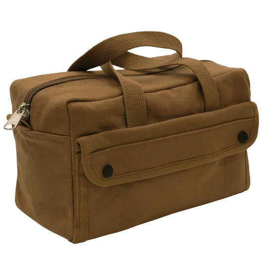 G.I. Style Mechanic's Tool Bag in Work Brown - Cotton Canvas Heavyweight Toolbag