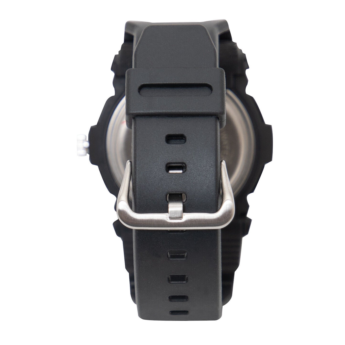 Aqua Force Thin Blue Line Officers Watch Rugged PU Rubber (50m Water Resistant)