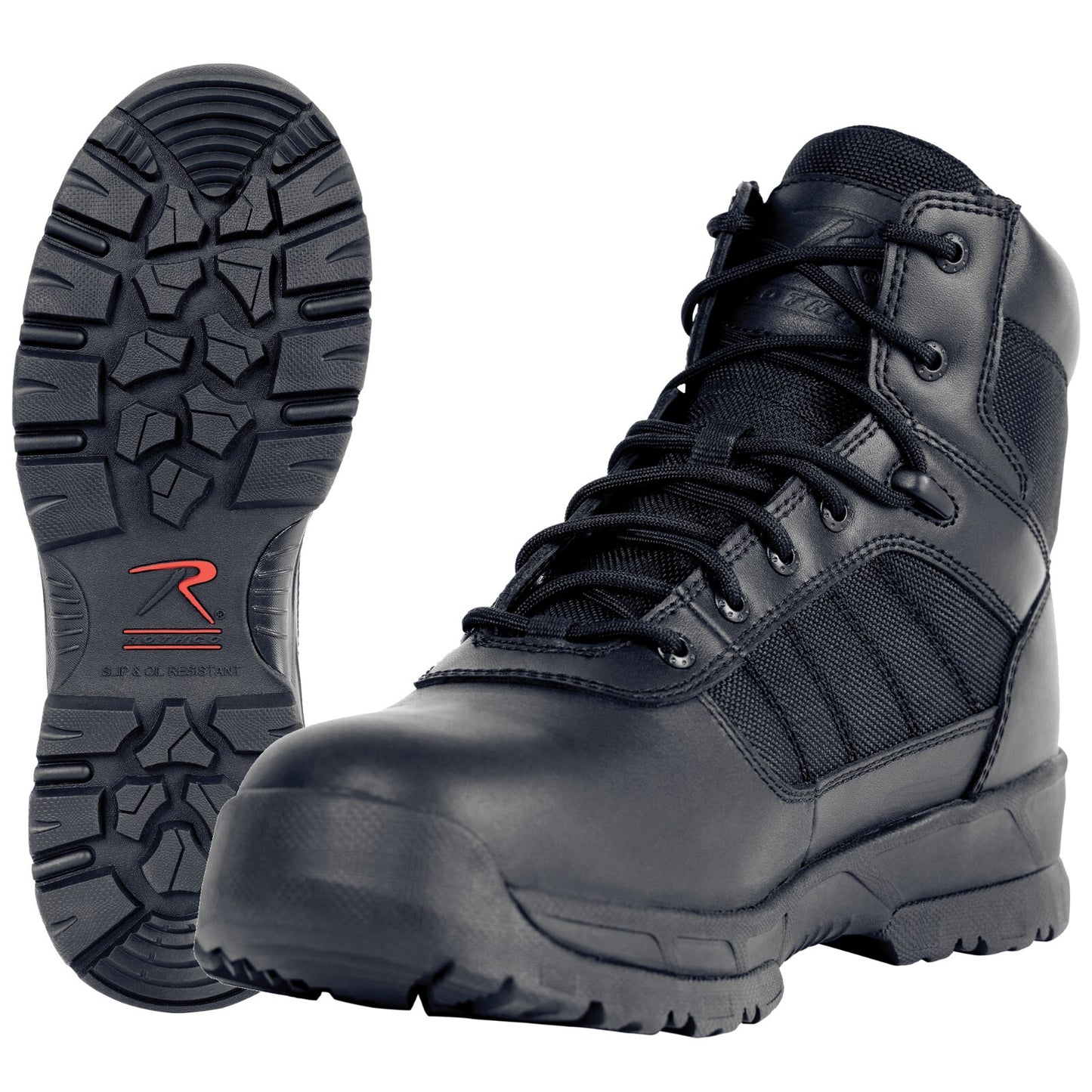 Rothco Guardian 6 Inch Tactical Boot Black - EMS/Public Safety/First Responders