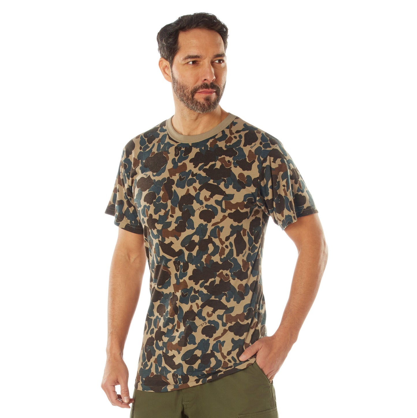 Rothco X Bear Archery Fred Bear Camo Moisture Wicking T-Shirt - Performance Camo