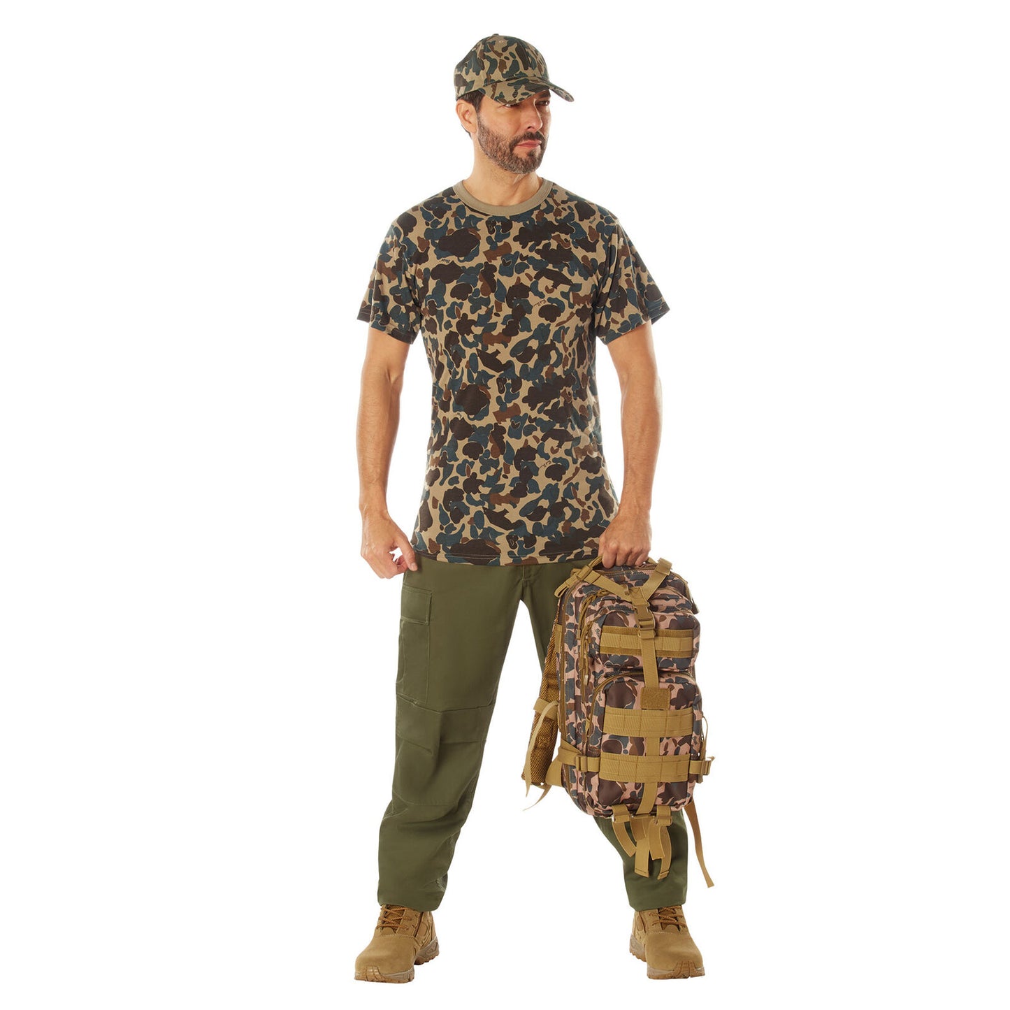 Rothco X Bear Archery Fred Bear Camo Moisture Wicking T-Shirt - Performance Camo