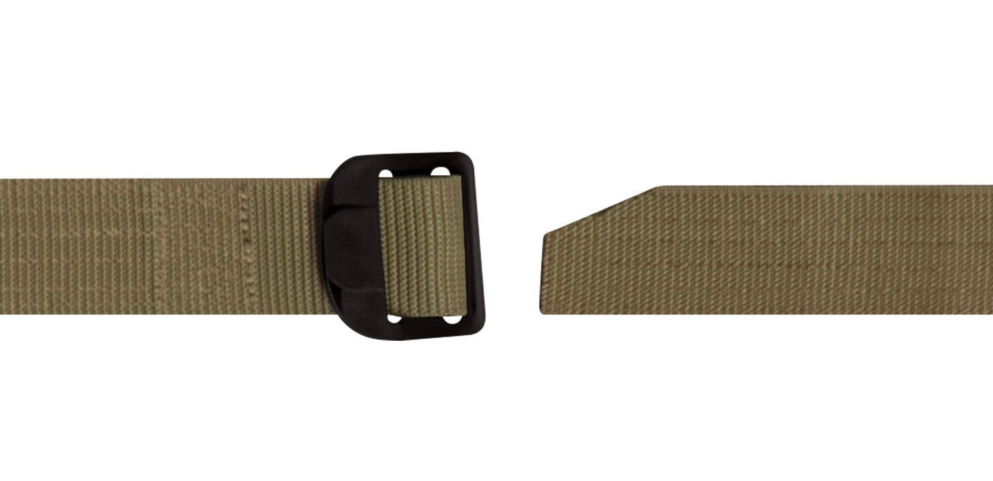 Black Coyote Reversible 1 1/2" Wide Riggers Belt - Airport Friendly Belt