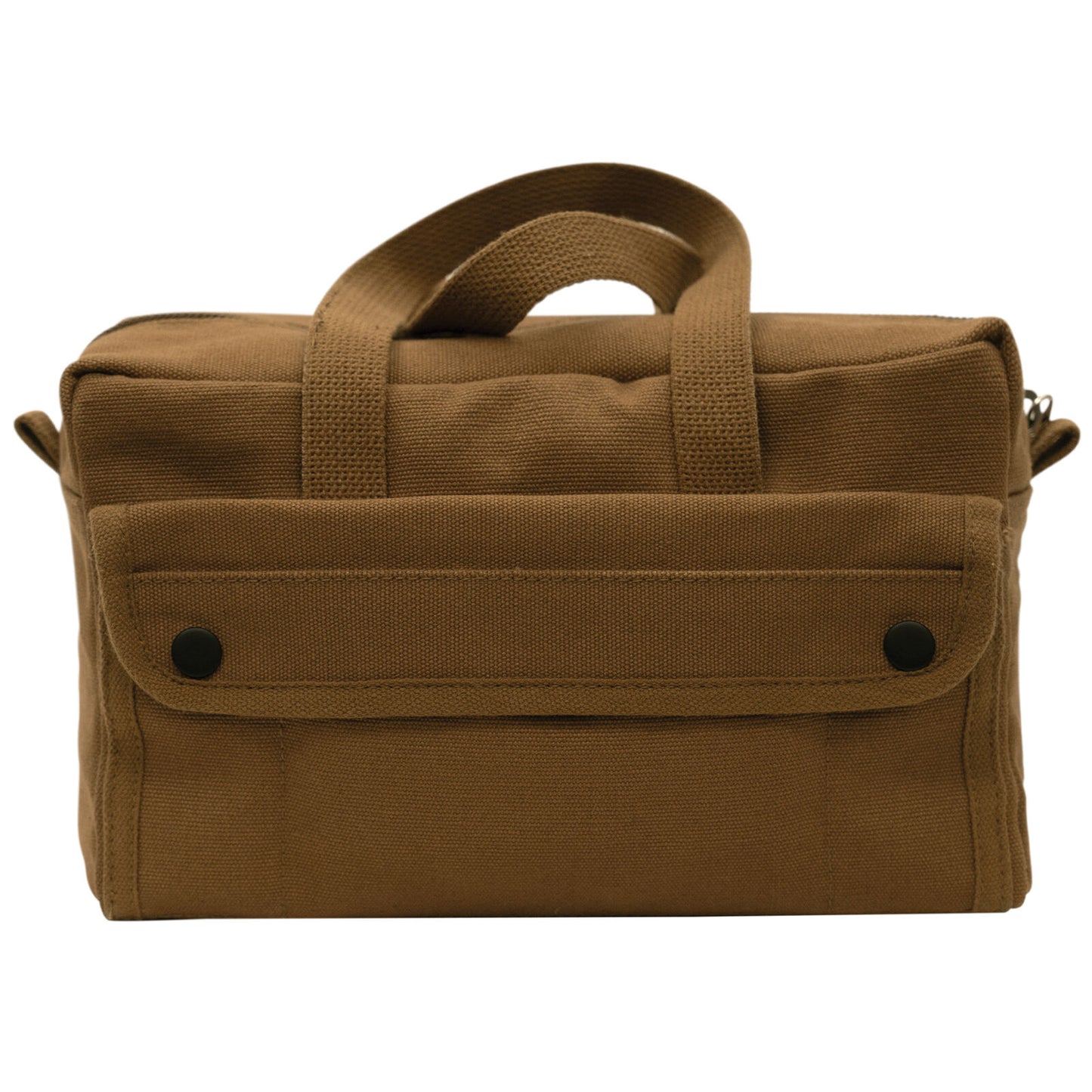 G.I. Style Mechanic's Tool Bag in Work Brown - Cotton Canvas Heavyweight Toolbag