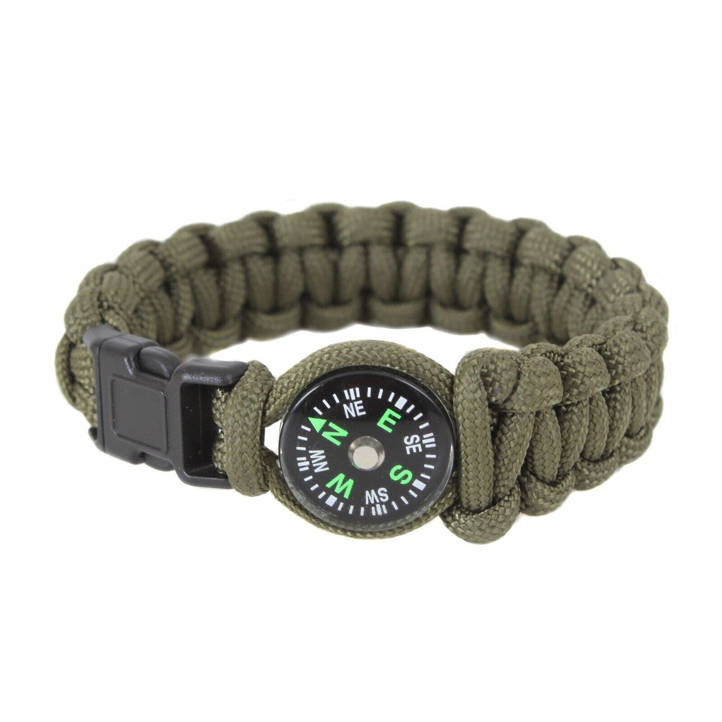 Rothco Paracord Bracelet With Compass & Side Release Buckle