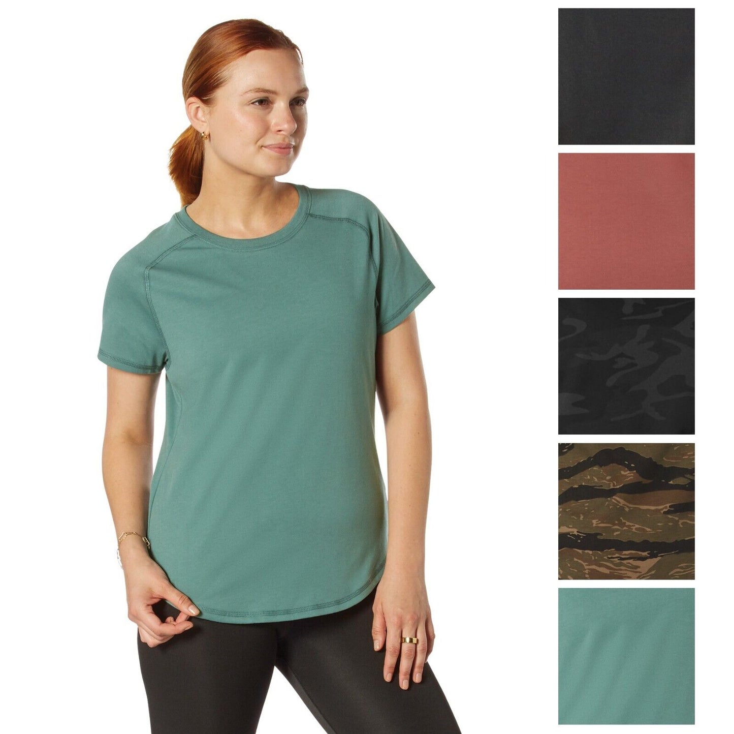 Women's Essential Moisture Wicking Raglan Sleeve T-Shirt by Rothco