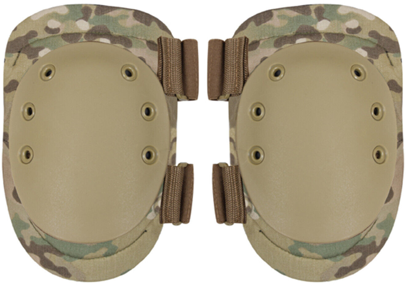 Rothco Tactical Protective Knee Pads With Hard Rubber Shell Foam Inner Padding