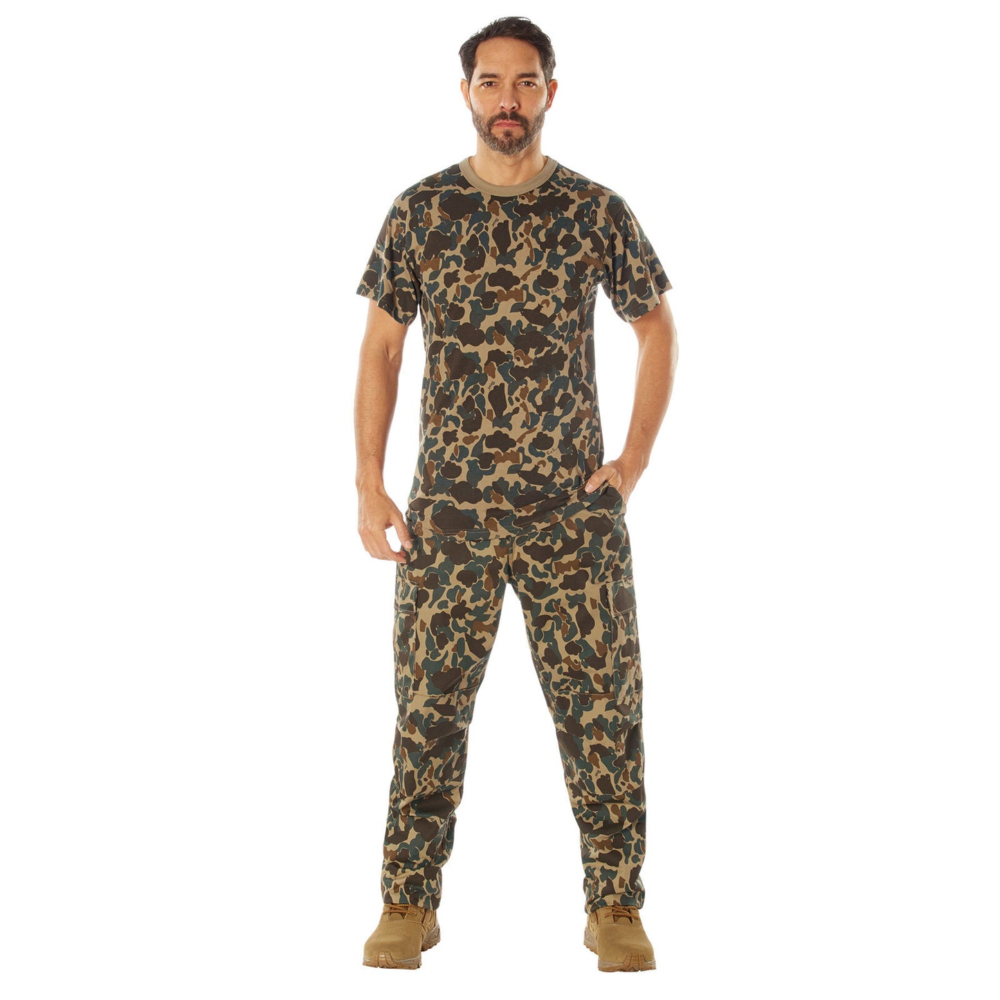 Rothco X Bear Archery Fred Bear Camo T-Shirt - Standard Fit Camouflage Shirt