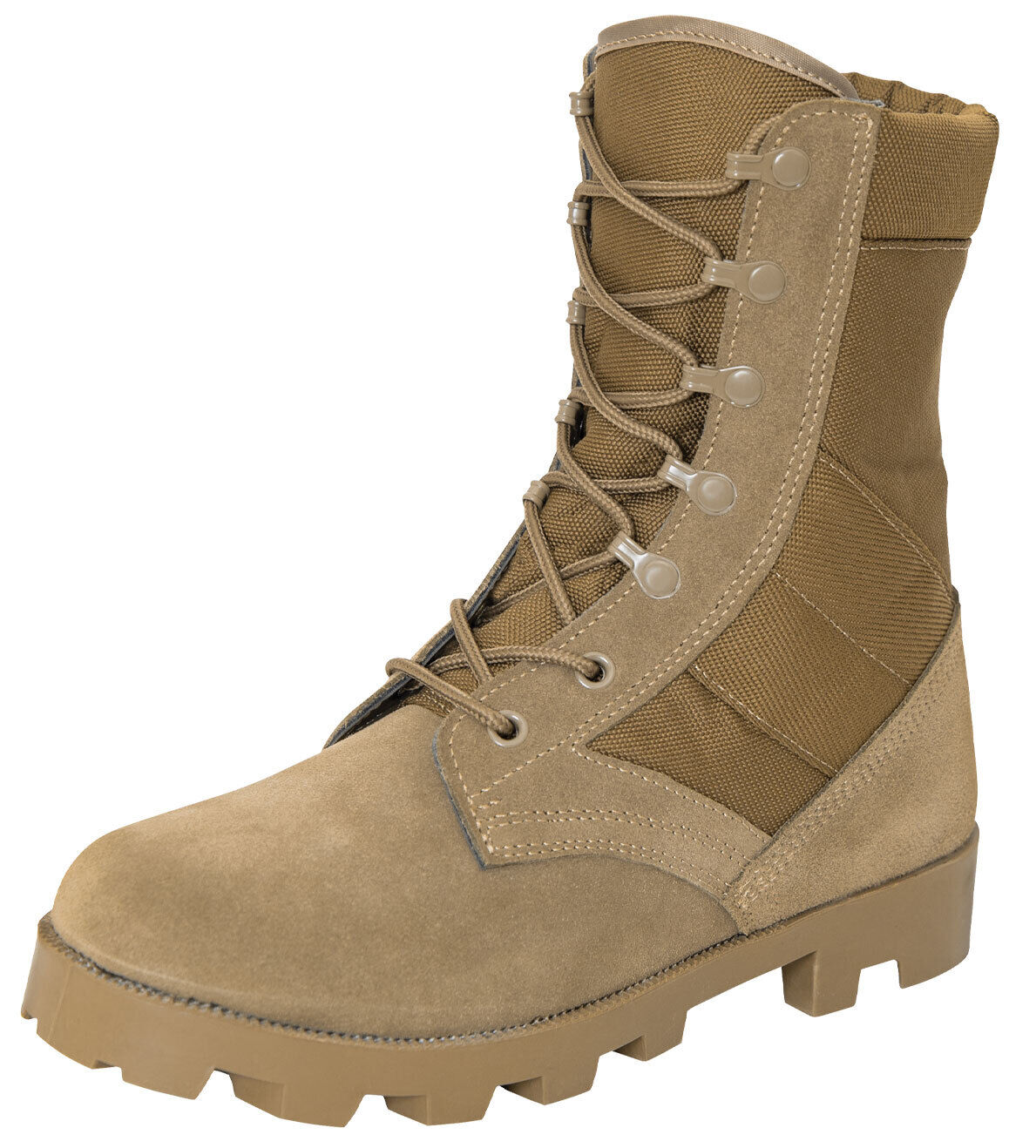 Rothco G.I. Type Speedlace Jungle Tactical Boots AR 670 1 Coyote Bro Grunt Force