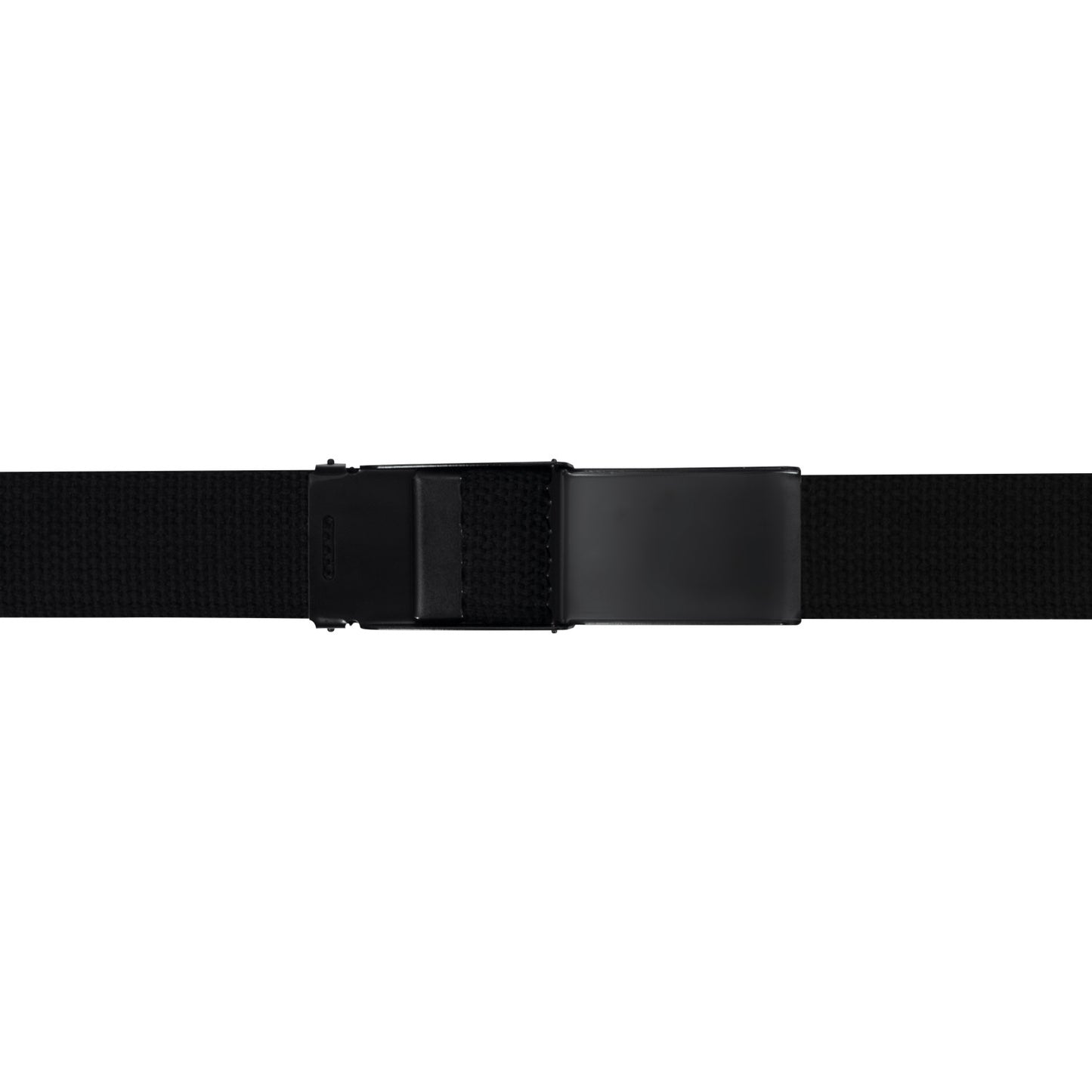 Cotton Belts w/ Flip Buckle - Black Belts or Navy Blue Belts Cinturon 1.25" Wide