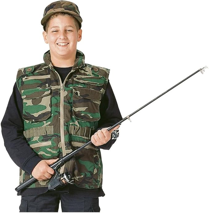 Kids Ranger Vests - Boys Adventure Fishing Vest