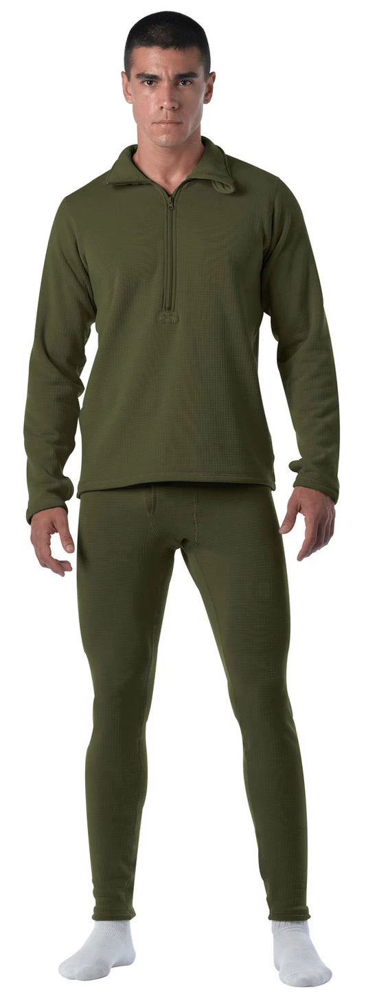 Rothco ECWCS Gen III Mid-Weight Base Layer (Level II) Olive Drab Bottoms or Tops