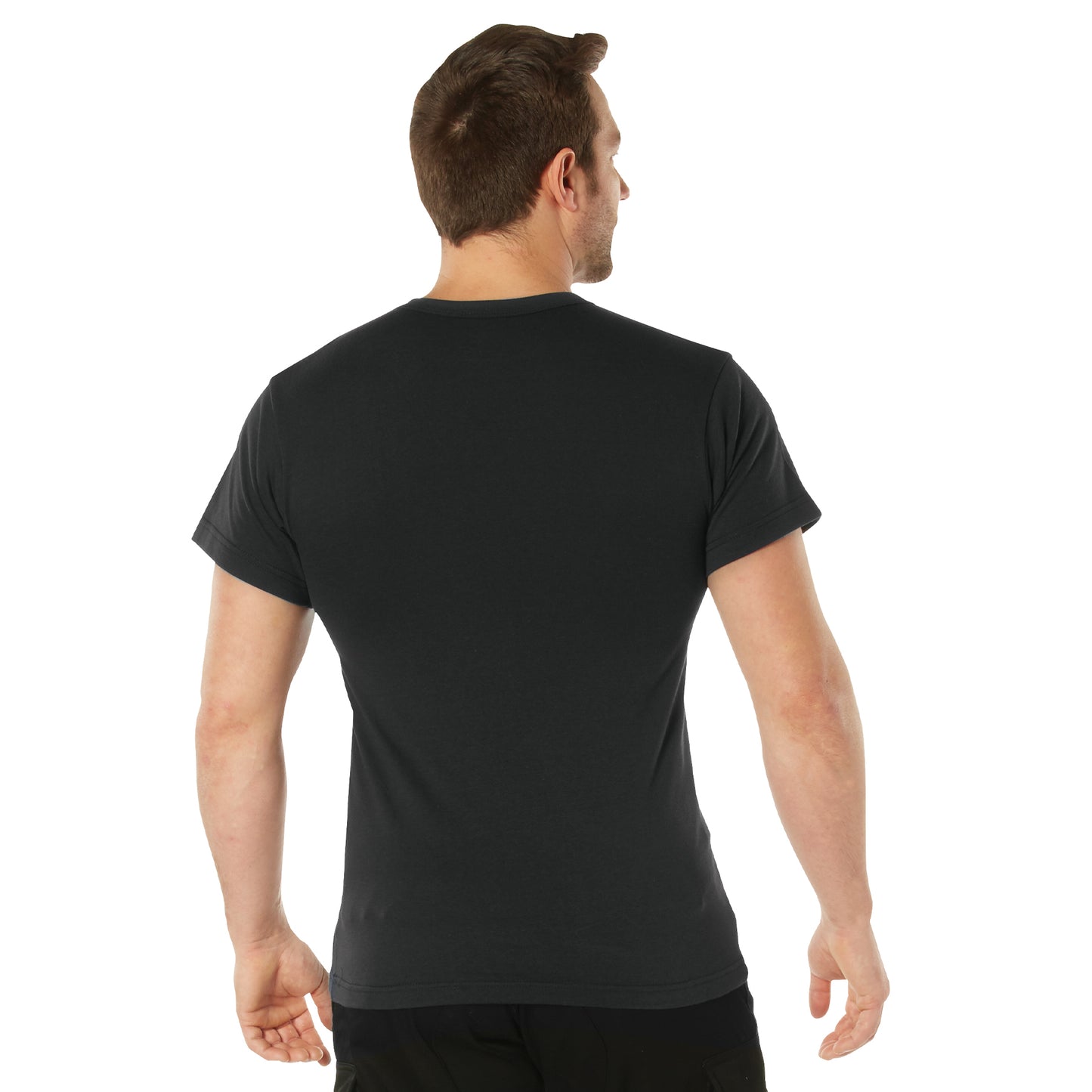 T-Shirt Variety 5 Pack All Five Solid Color 100% Cotton Short Sleeve Tees