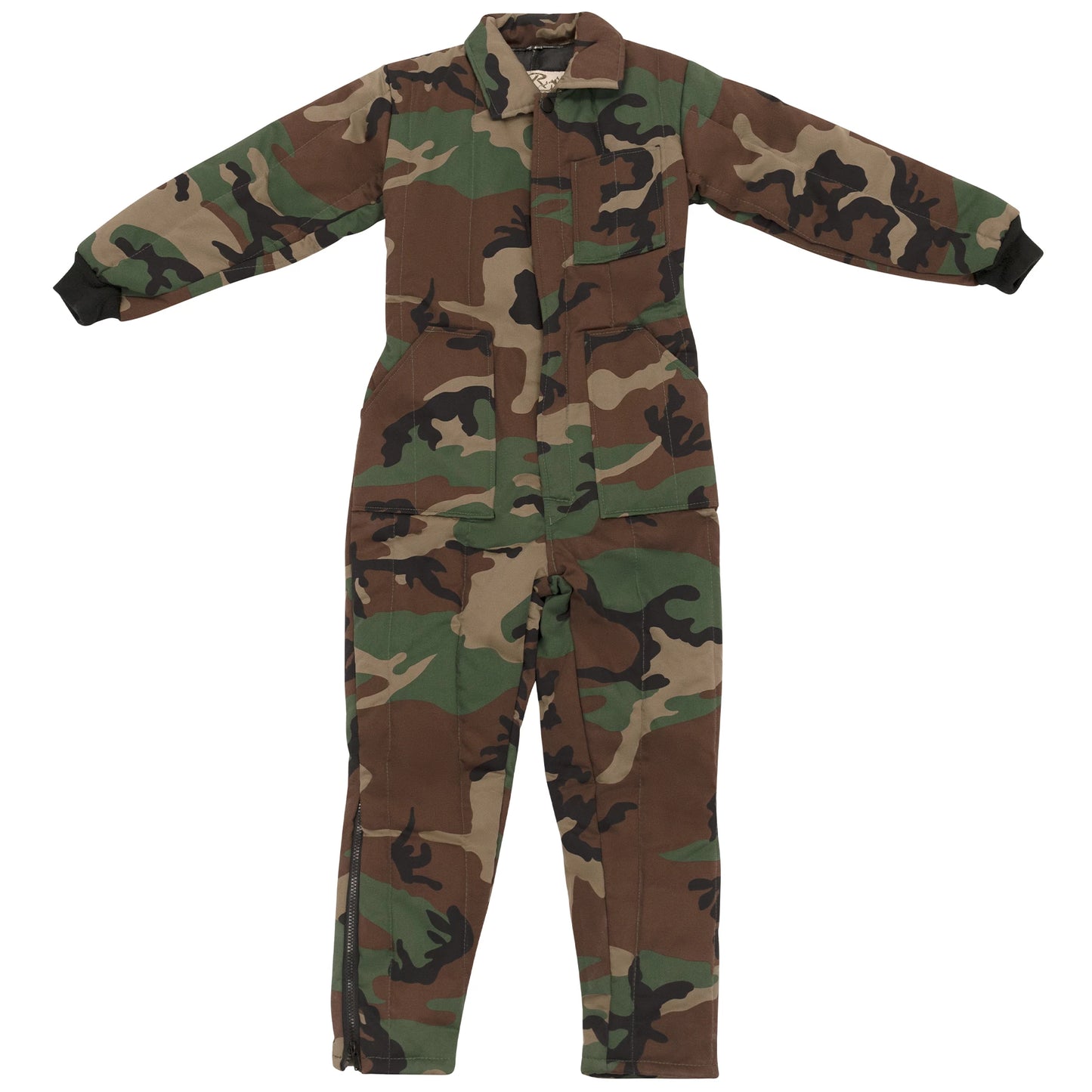 Kids Smokey Branch Camo Insulated Coveralls - Rothco Boys Winter Overalls