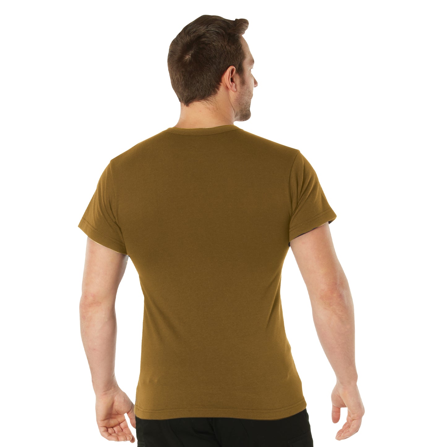 T-Shirt Variety 5 Pack All Five Solid Color 100% Cotton Short Sleeve Tees