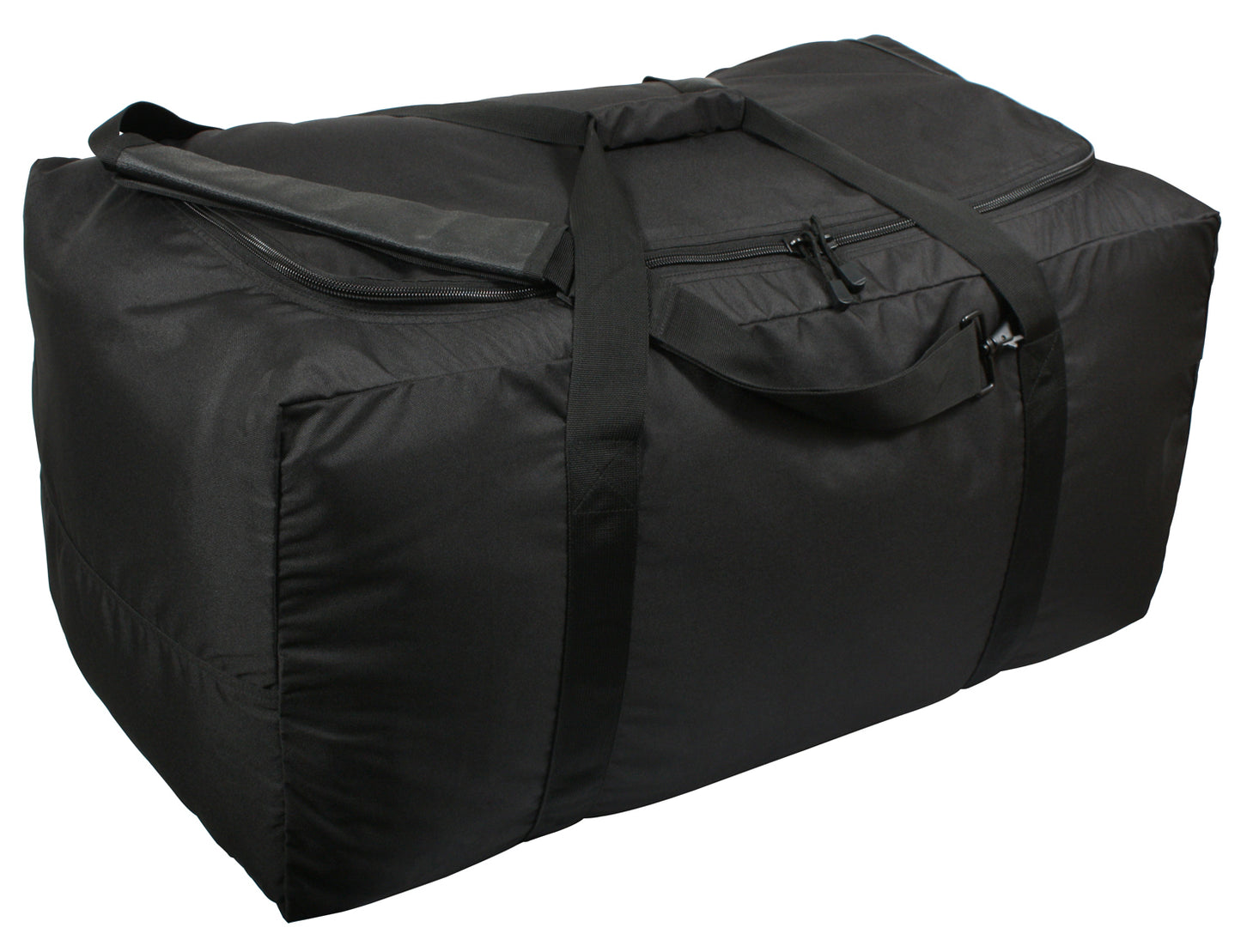 Black Tactical Gear Bag - Full Access Gear Bags - Large Sleek Equipment Bag
