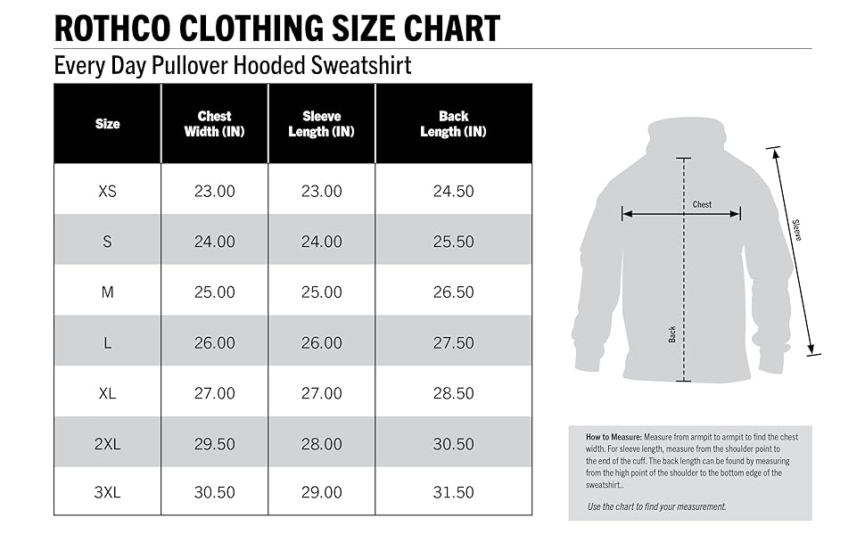 Rothco Every Day Pullover Hooded Sweatshirt