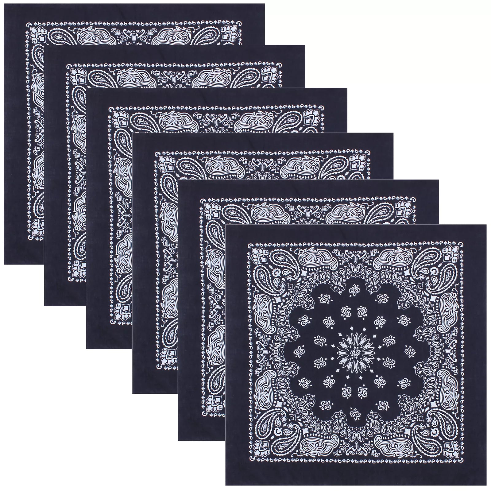 Rothco - Black - Trainmen Jumbo Bandana 27 in. x 27 in Rothco - Black - Trainmen Jumbo Bandana 27 in. x 27 in