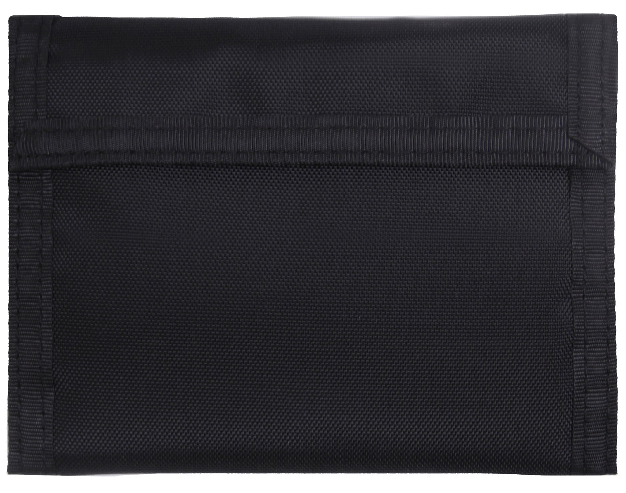 Thin Blue Line Flag Wallet - Black Nylon Tri-Fold Wallet With TBL Embroidery