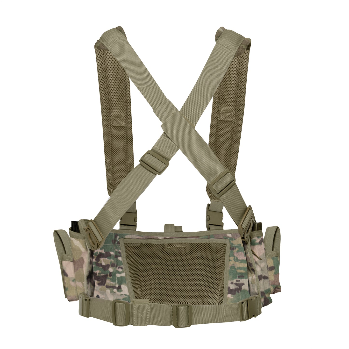 Operators Chest Rig - MOLLE Tactical Vest With Pouches