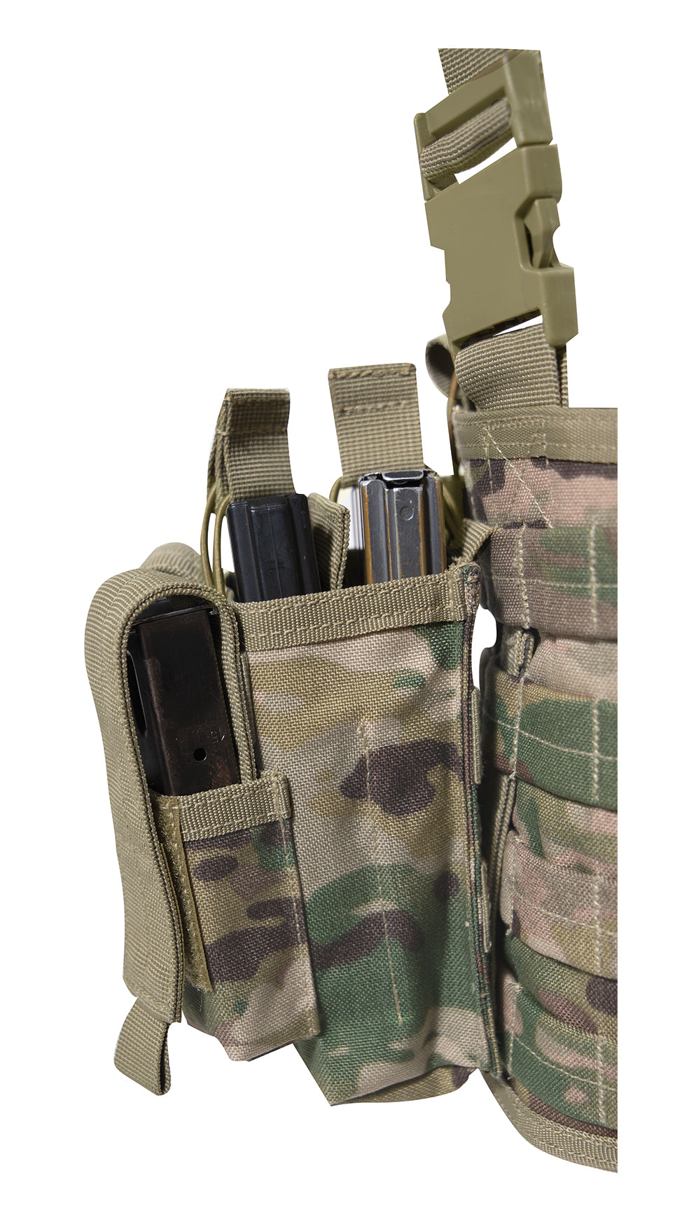 Operators Chest Rig - MOLLE Tactical Vest With Pouches