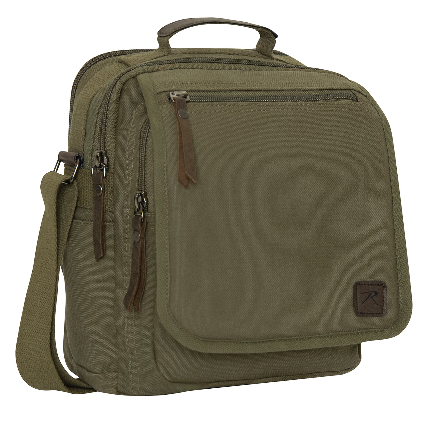 Cotton Canvas Everyday Work Shoulder Bag - Messenger Bags