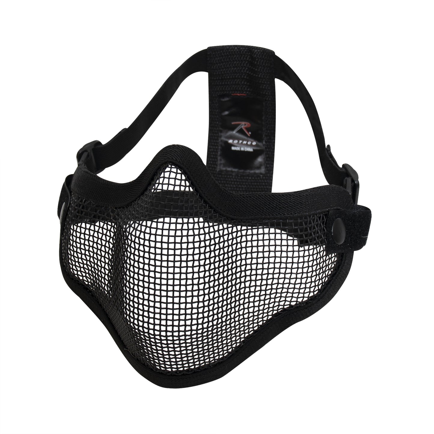 Airsoft Half Tactical Face Mask Carbon Steel Wired Mesh Protection