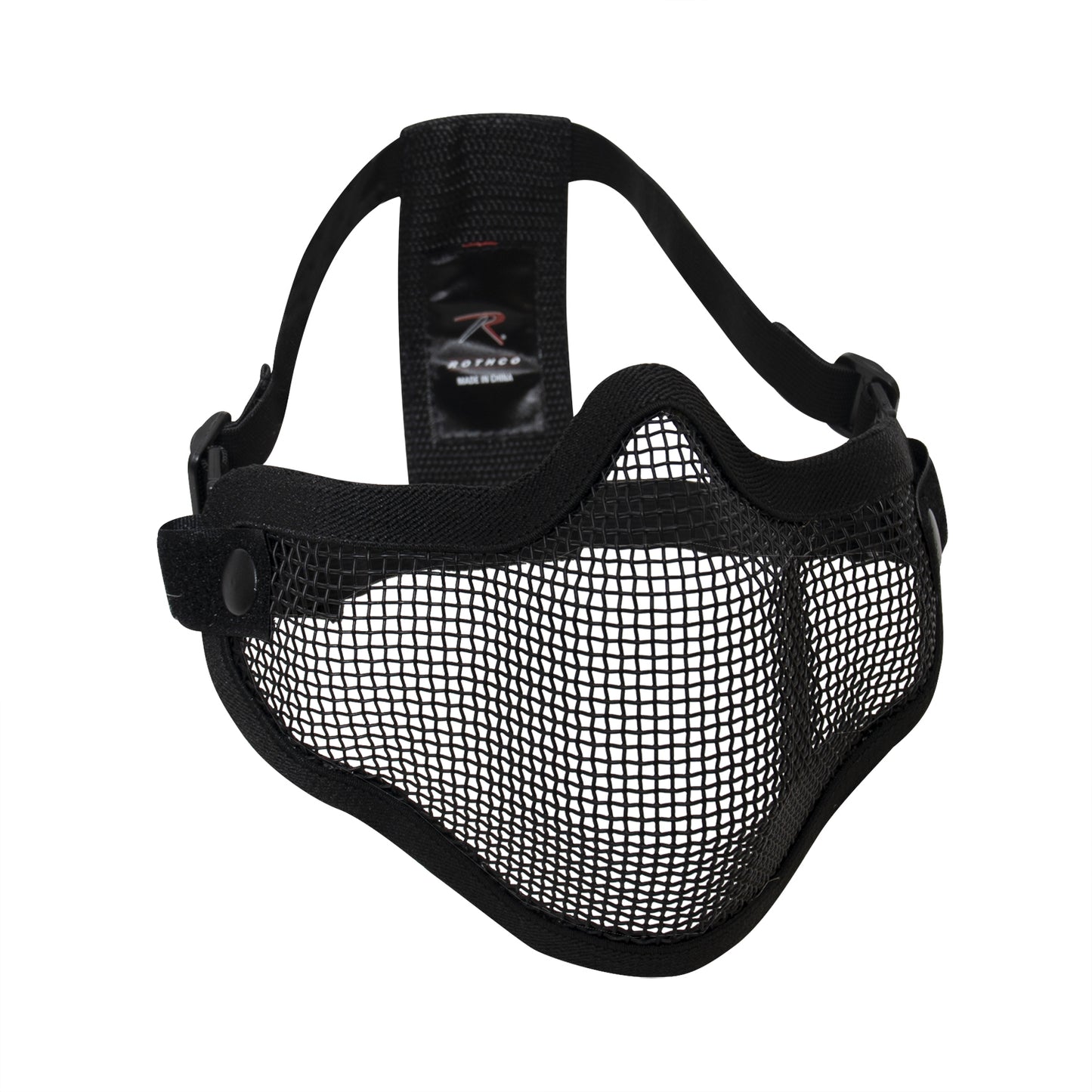 Airsoft Half Tactical Face Mask Carbon Steel Wired Mesh Protection