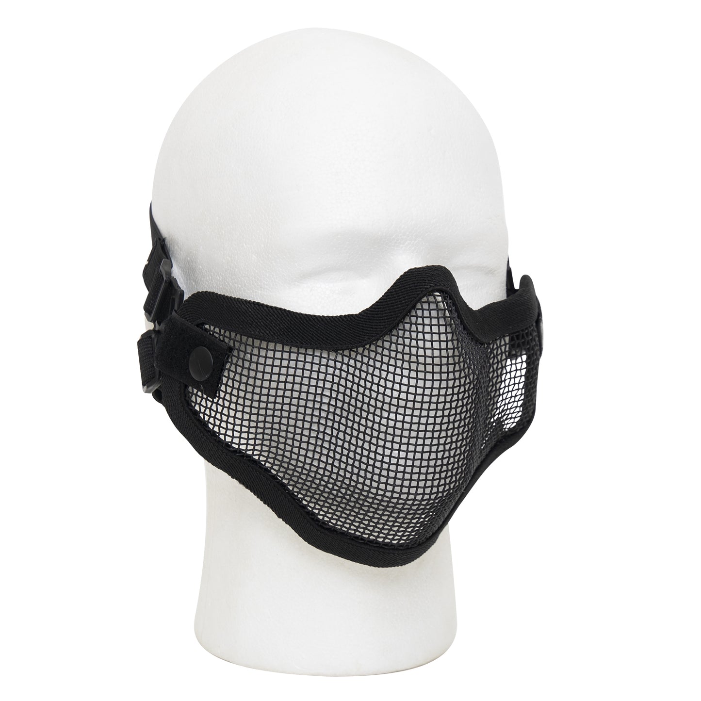 Airsoft Half Tactical Face Mask Carbon Steel Wired Mesh Protection