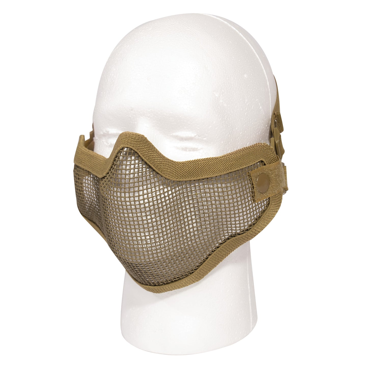 Airsoft Half Tactical Face Mask Carbon Steel Wired Mesh Protection