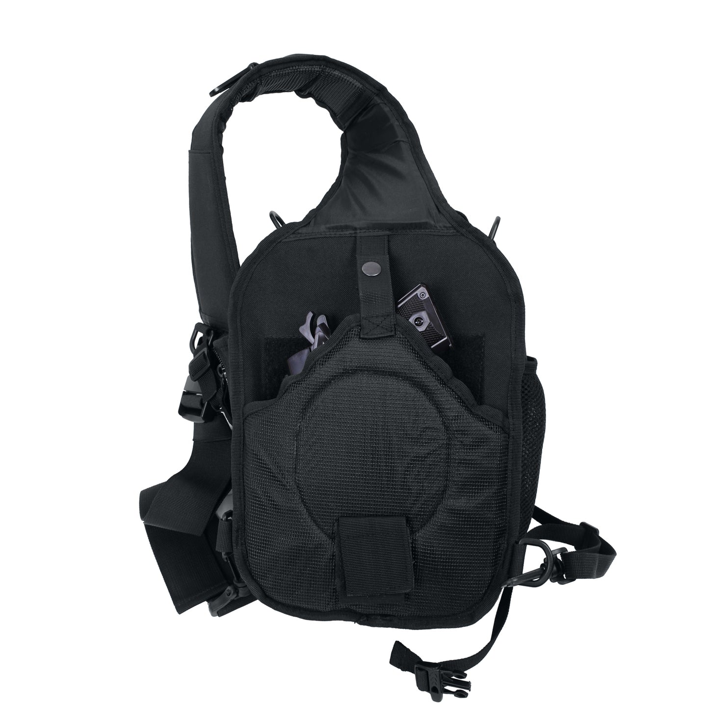 Black or Coyote Brown Compact Tactisling Shoulder Bag Travel Duffle Hiking Bag