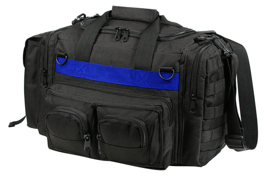 Concealed Carry Thin Blue Line Carry Bag - Rothco Black CCW MOLLE Tactical Bags
