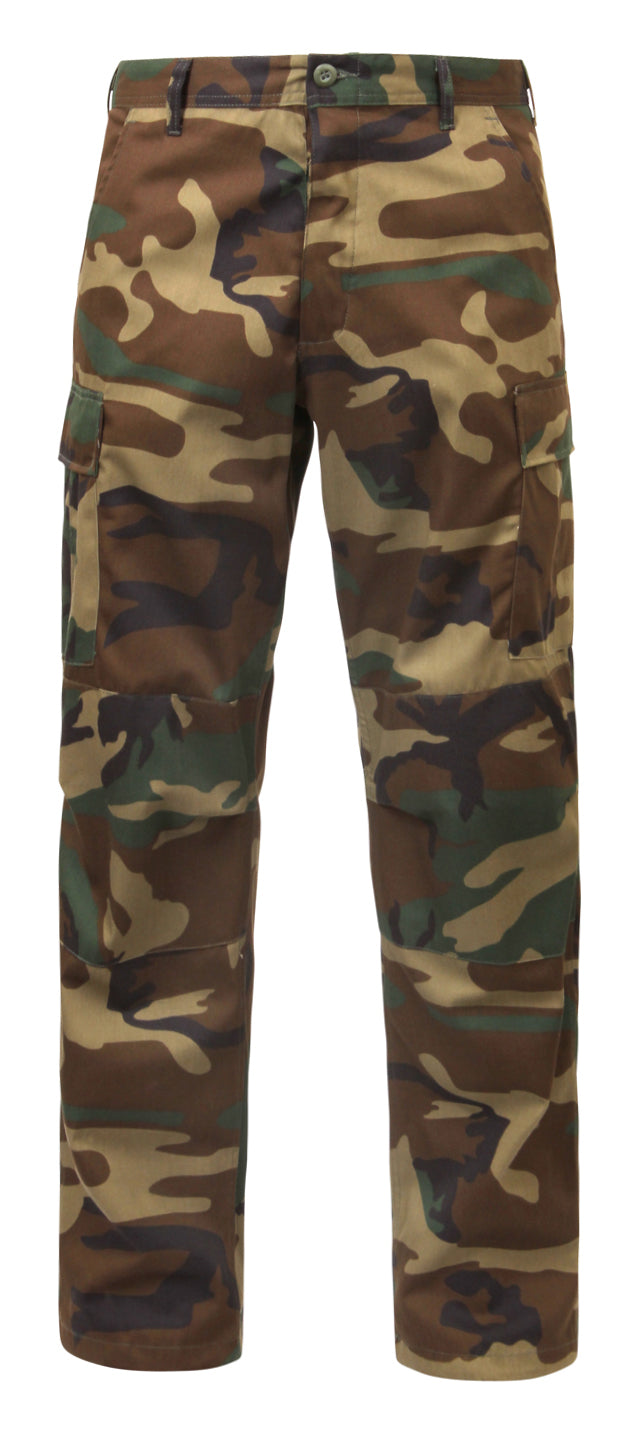 Rothco Relaxed Fit Solid Colors Zipper Fly BDU Cargo Pants